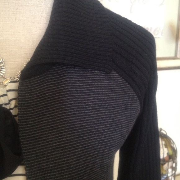 New - black & Grey cardigan - Picture 2 of 4